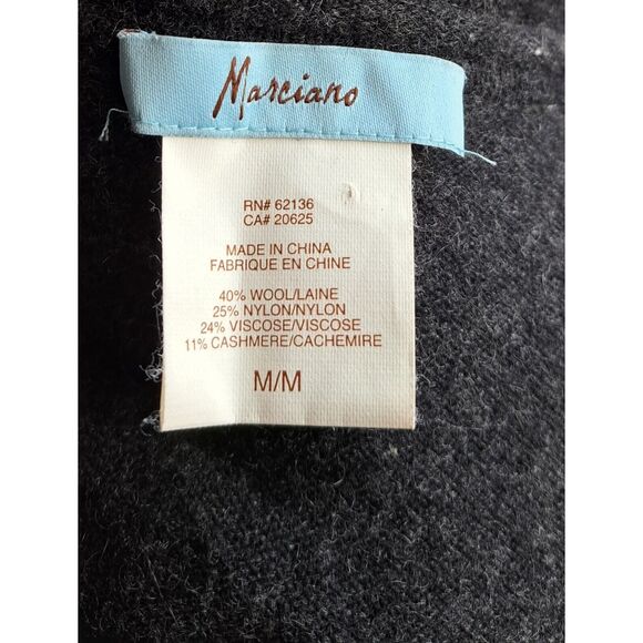 Marciano Women Medium Corset sweater dress fine Wool Cashmere Coquette romantic - Picture 3 of 6